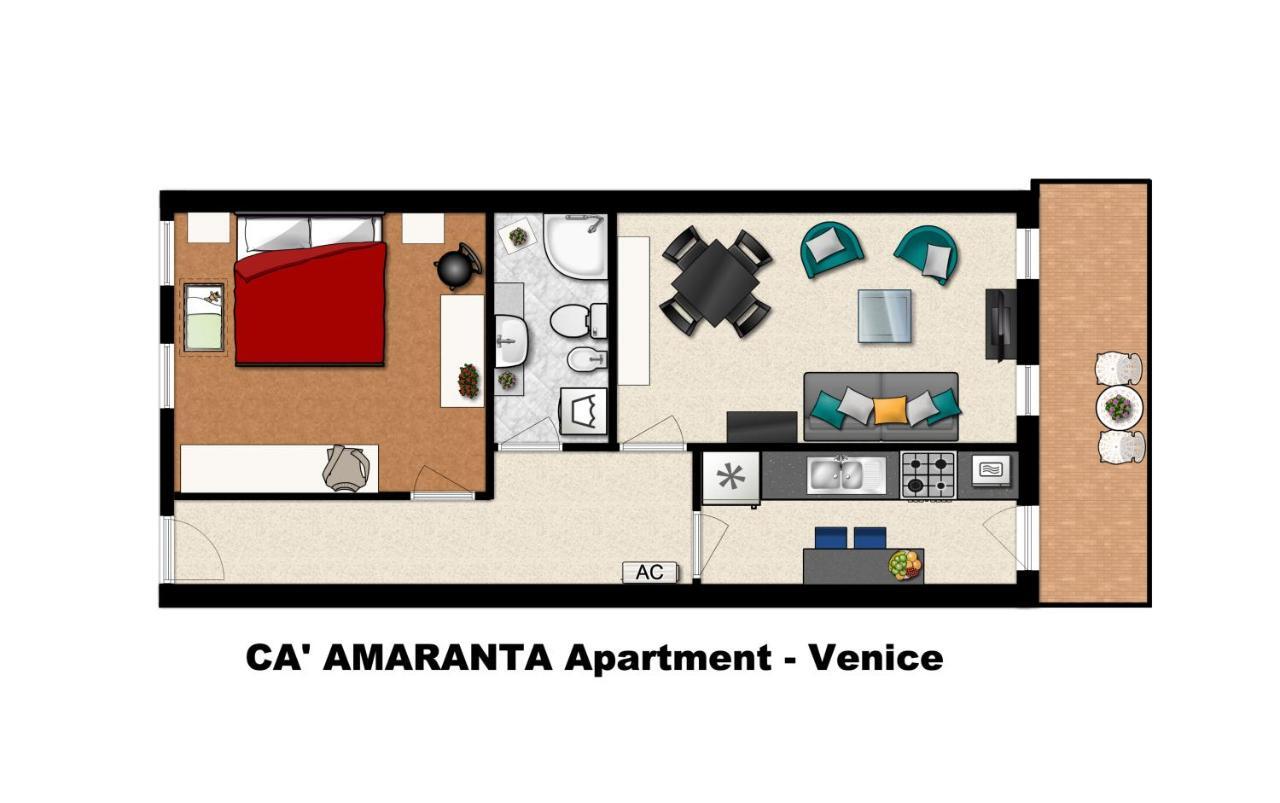 Ferienwohnung Casamisa Ca' Amaranta Venedig Exterior foto